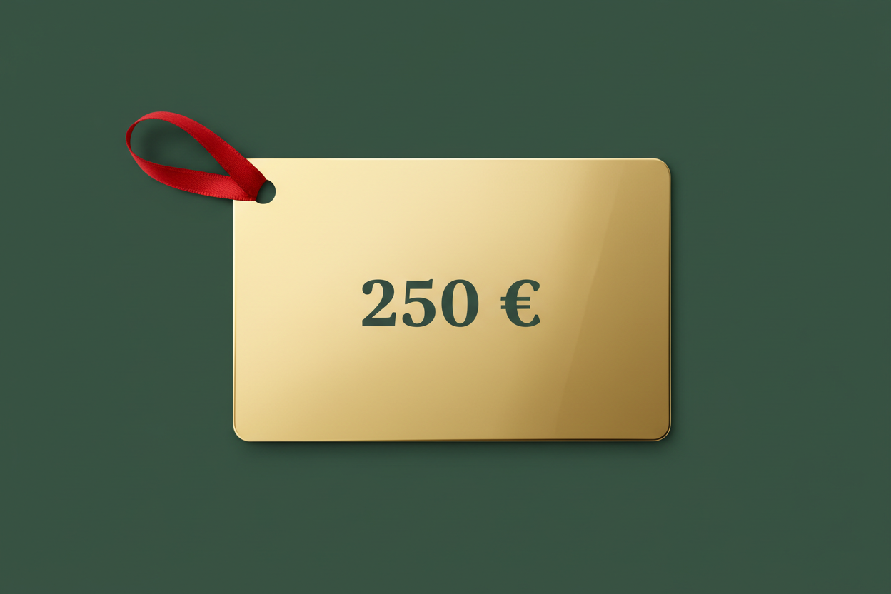 Gutscheinkarte 250€ Gold