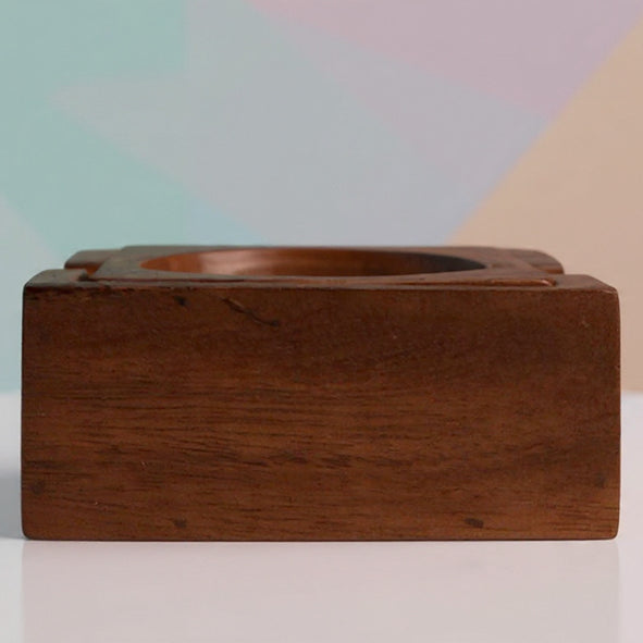 4er Set Untersetzer aus Holz mit Box - [Personalisierbar]