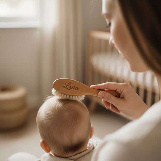 Babykamm extra weiche Borsten - [Personalisierbar]