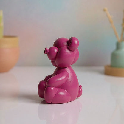 Kinder Dekofigur | Pinker Bär - [Personalisierbar]
