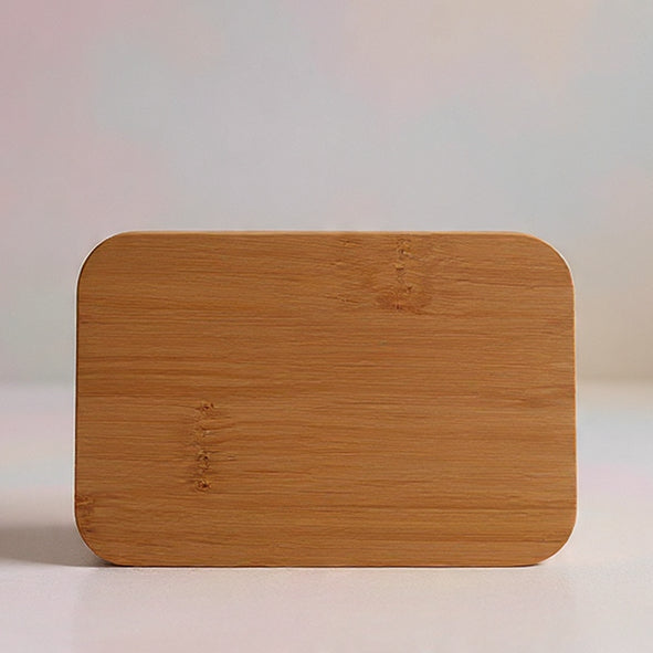 Aufbewahrungsbox mit Bambus-Deckel - [Personalisierbar]