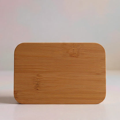 Aufbewahrungsbox mit Bambus-Deckel - [Personalisierbar]