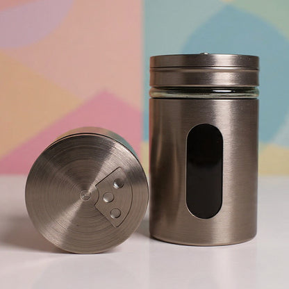 2er Set | Salz- & Pfefferstreuer Edelstahl 🧂 - [Personalisierbar]