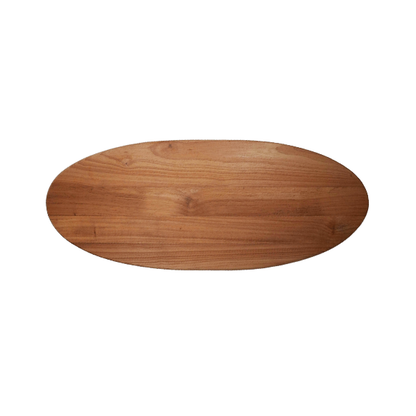 Langes Ovales Schneidebrett aus Holz | 65 cm x 28 cm [Personalisierbar]