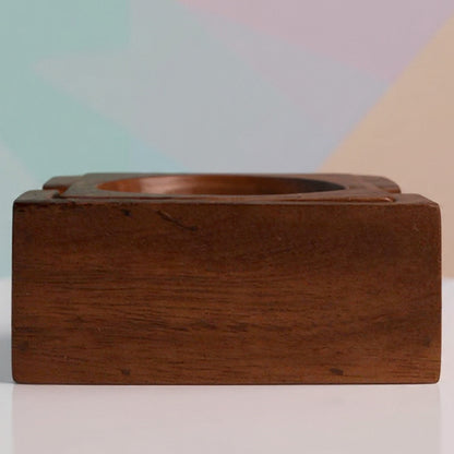 4er Set Untersetzer aus Holz mit Box - [Personalisierbar]