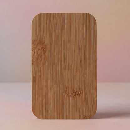 Aufbewahrungsbox mit Bambus-Deckel - [Personalisierbar]
